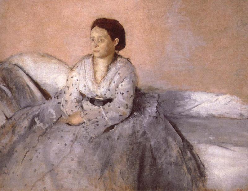 Edgar Degas Madame Rene de Gas china oil painting image